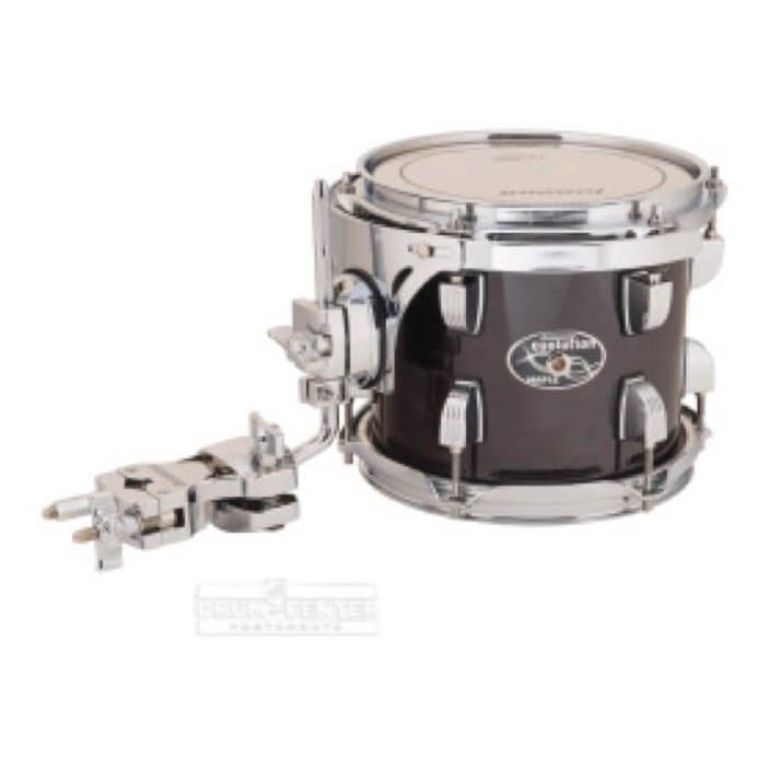 Ludwig Evolution Maple Tom 8x7 Transparent Black