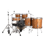 Ludwig Evolution 6pc Drum Set with Cymbals and Hardware Cherry Wood