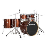 Ludwig Evolution 6pc Drum Set with Cymbals and Hardware Copper Sparkle