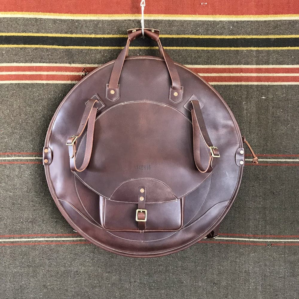 Tackle Instrument Supply Leather Backpack Cymbal Bag 22"