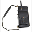 Tackle Instrument Supply Leather Stick Bag Black