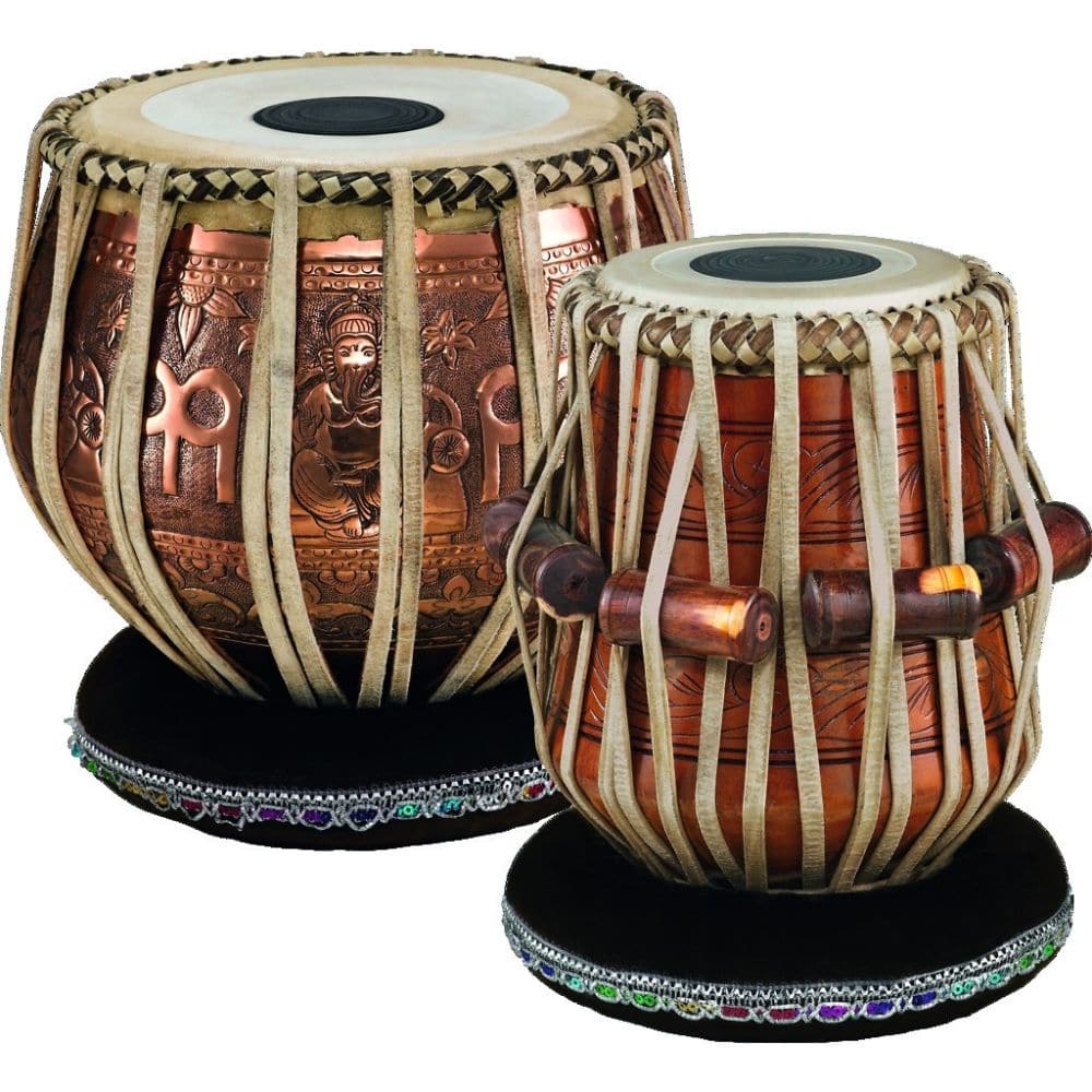 Meinl Artisan Tablas 5 1/2 Dayan & 9 Baya, with Head Covers