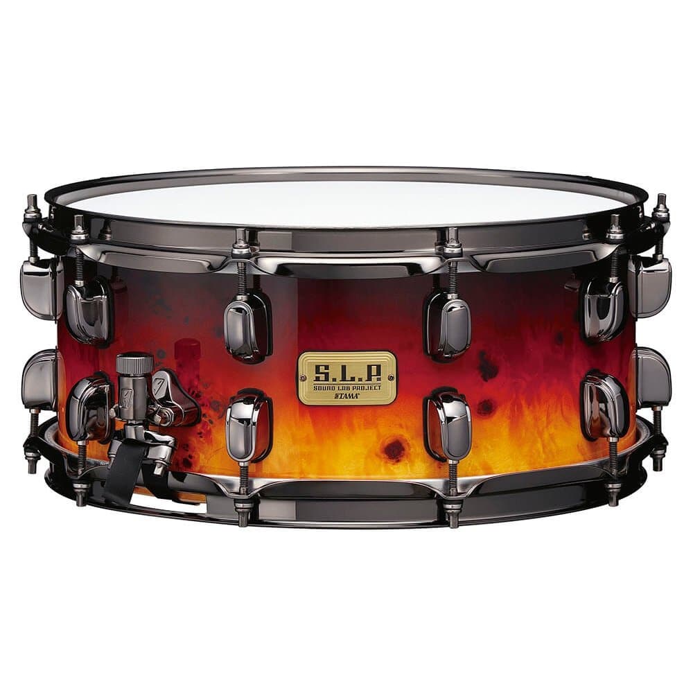 Tama SLP G-Kapur Snare Drum 14x6 Amber Sunset Fade