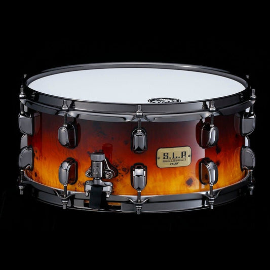 Tama SLP G-Kapur Snare Drum 14x6 Amber Sunset Fade