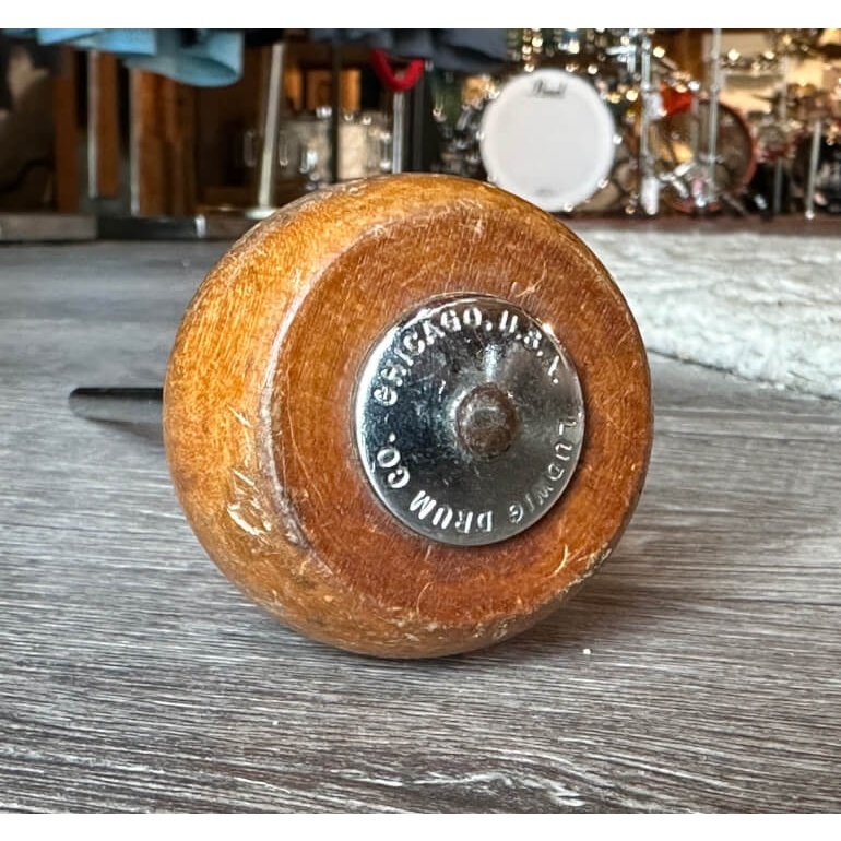 Used Ludwig 1960s Vintage Wooden Bass Drum Beater