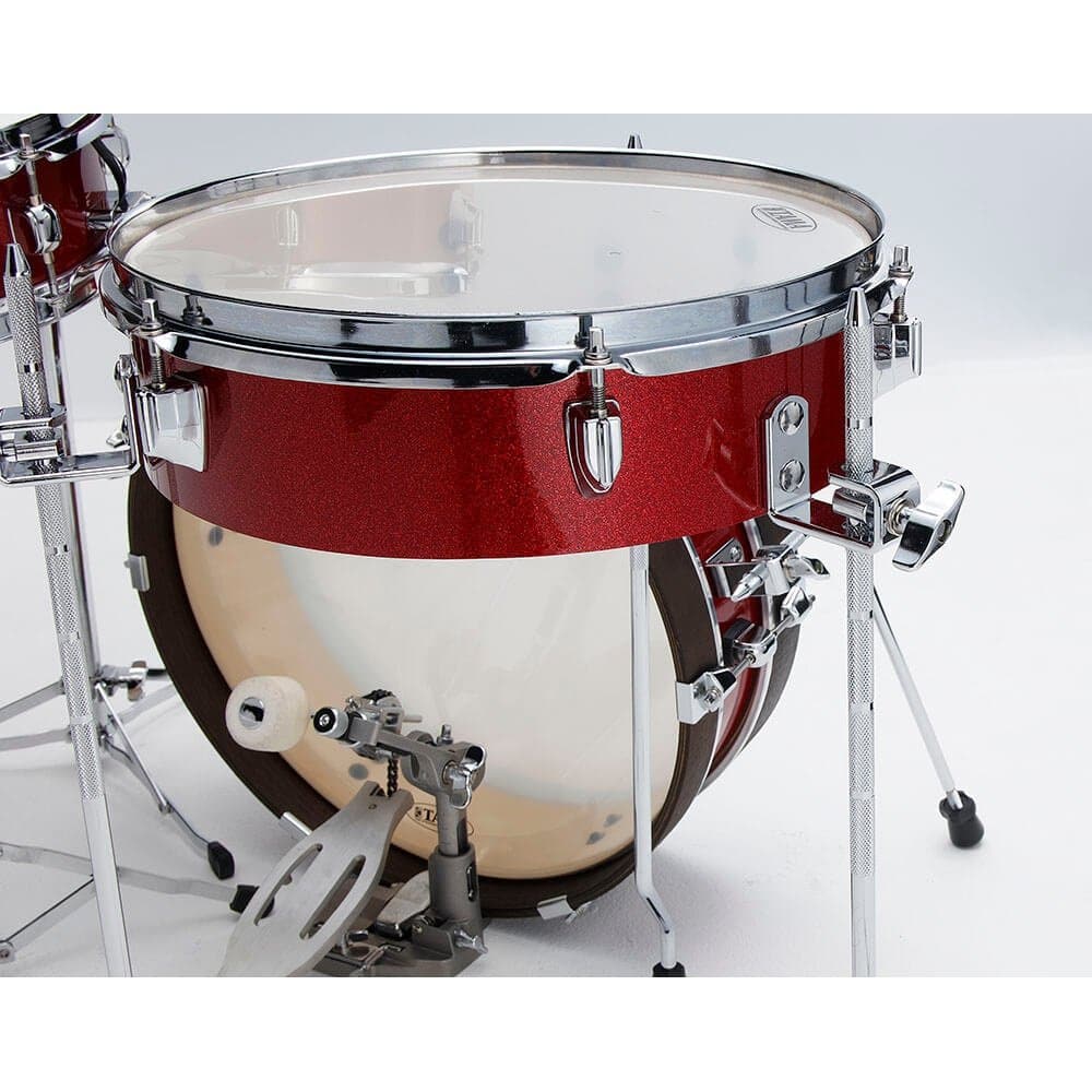 Tama Club-JAM Pancake 4pc Drum Set Burnt Red Mist