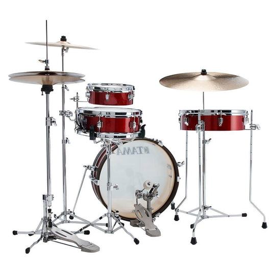 Tama Club-JAM Pancake 4pc Drum Set Burnt Red Mist