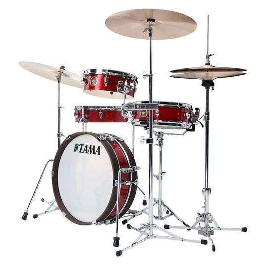 Tama Club-JAM Pancake 4pc Drum Set Burnt Red Mist
