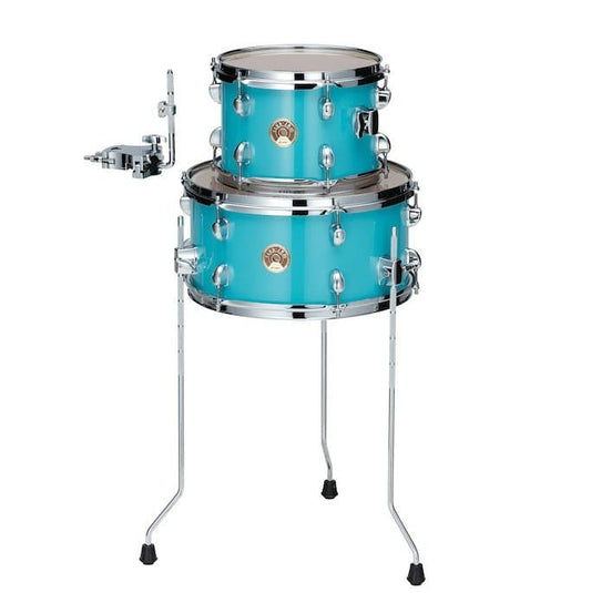 Tama LJKT10F14AQB Club-JAM mini add-on pack 2pc Drum Set Aqua Blue