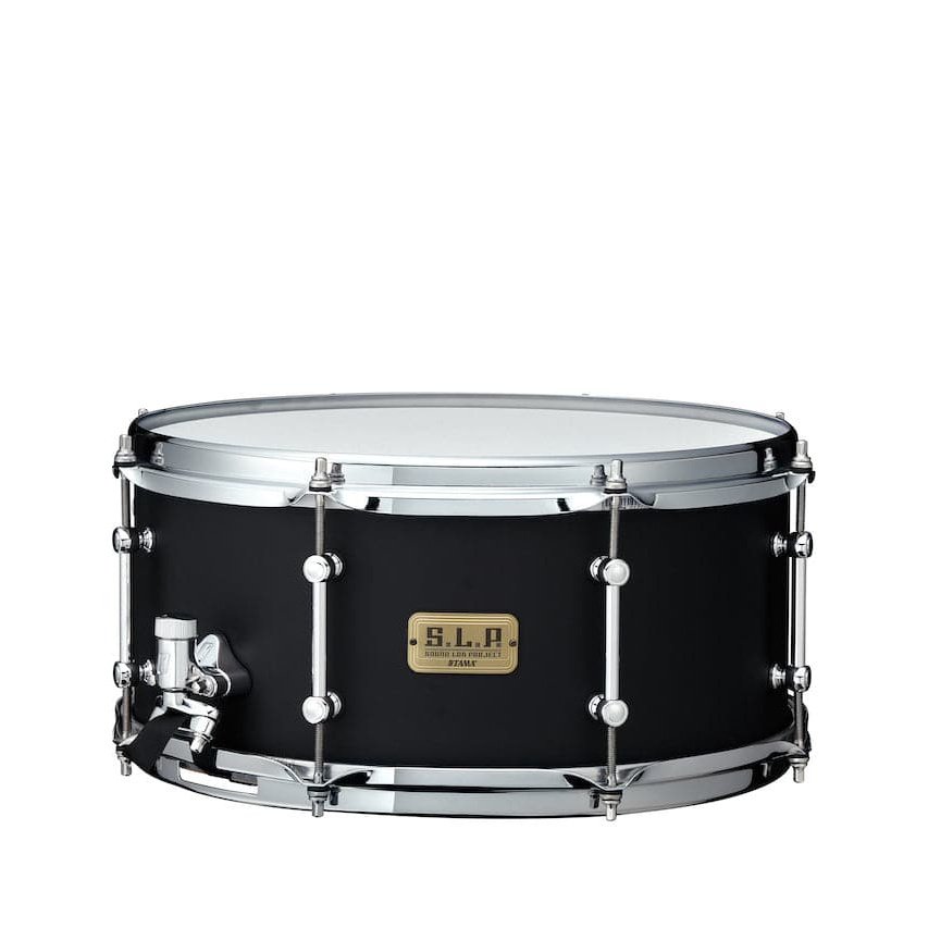 Tama S.L.P. 14x6.5 Dynamic Kapur Snare Drum - Flat Black