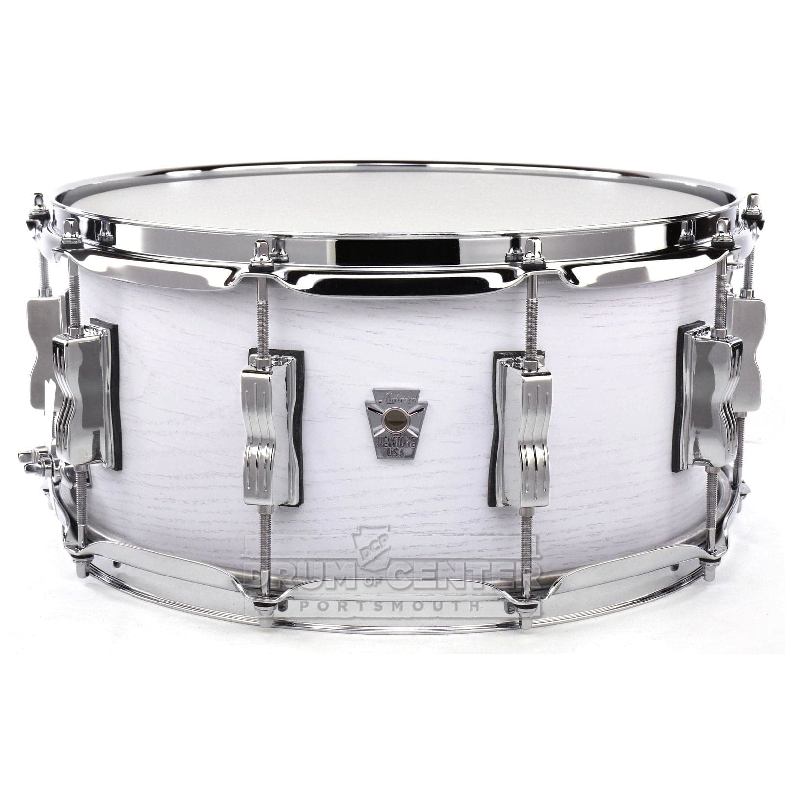 Ludwig Keystone X Snare Drum 14x6.5 Snow White