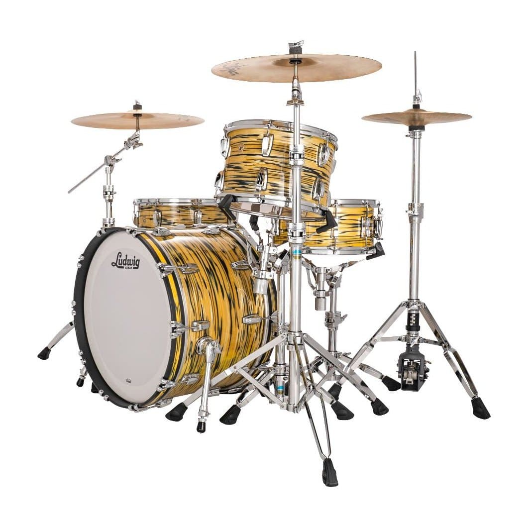 Ludwig Legacy Maple 3pc Drum Set Lemon Oyster