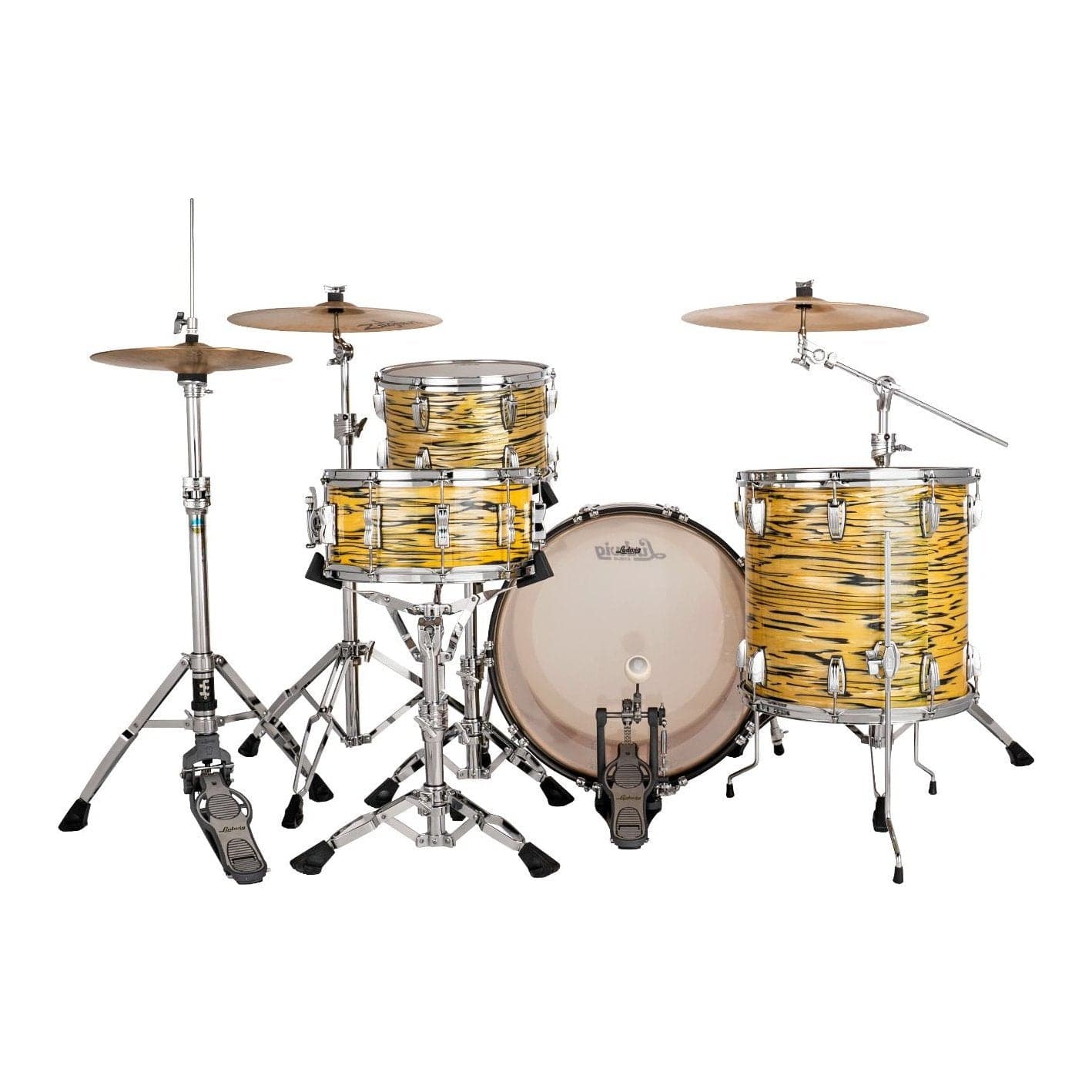 Ludwig Legacy Maple 3pc Drum Set Lemon Oyster