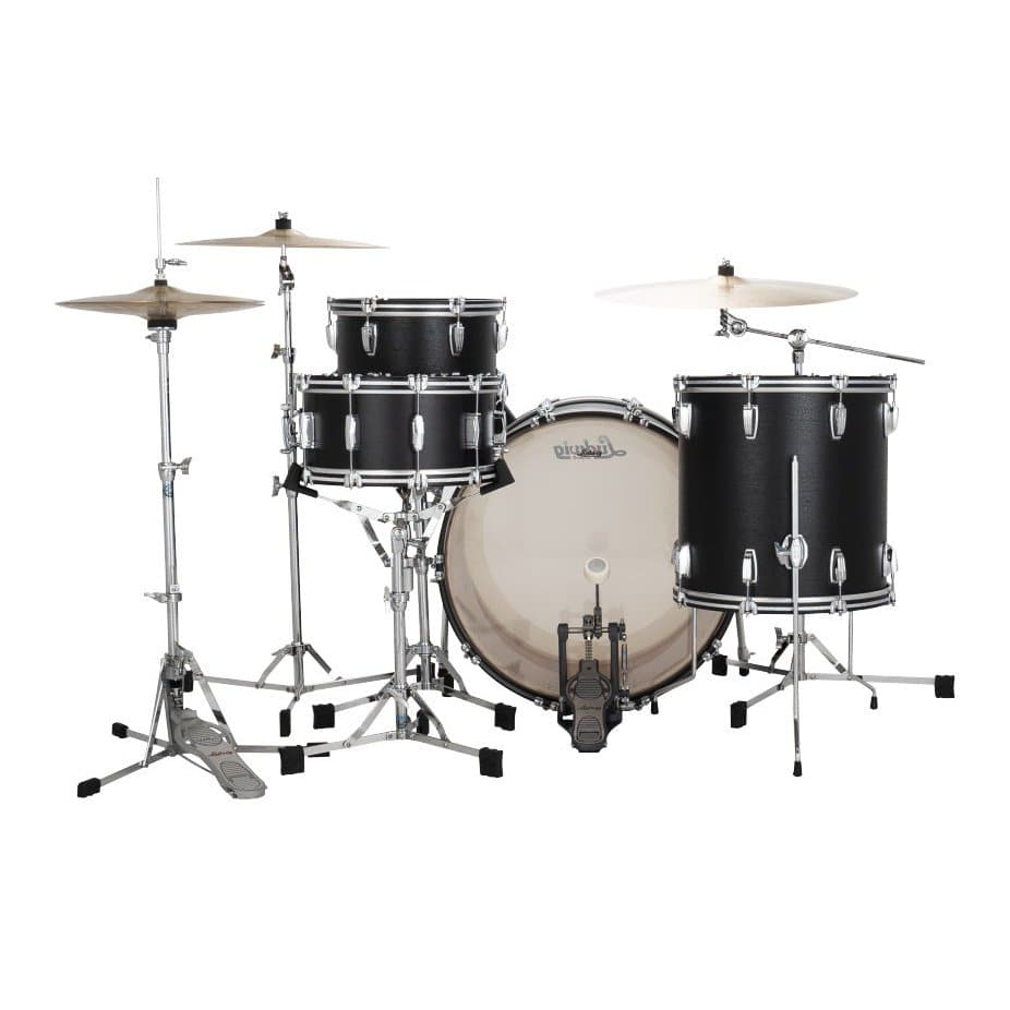 Ludwig Limited Edition Legacy Mahogany Black Cat Fab Drum Set
