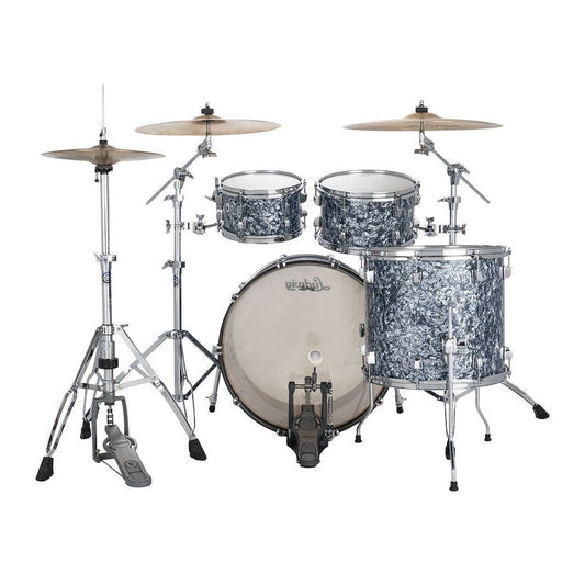 Ludwig Neusonic Rapid MOD2 4pc Drum Set Steel Blue Pearl