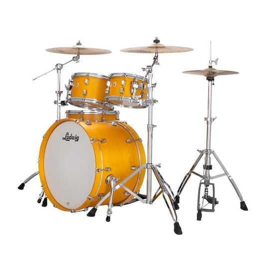 Ludwig Neusonic Rapid MOD2 4pc Drum Set Satin Golden Slumbers