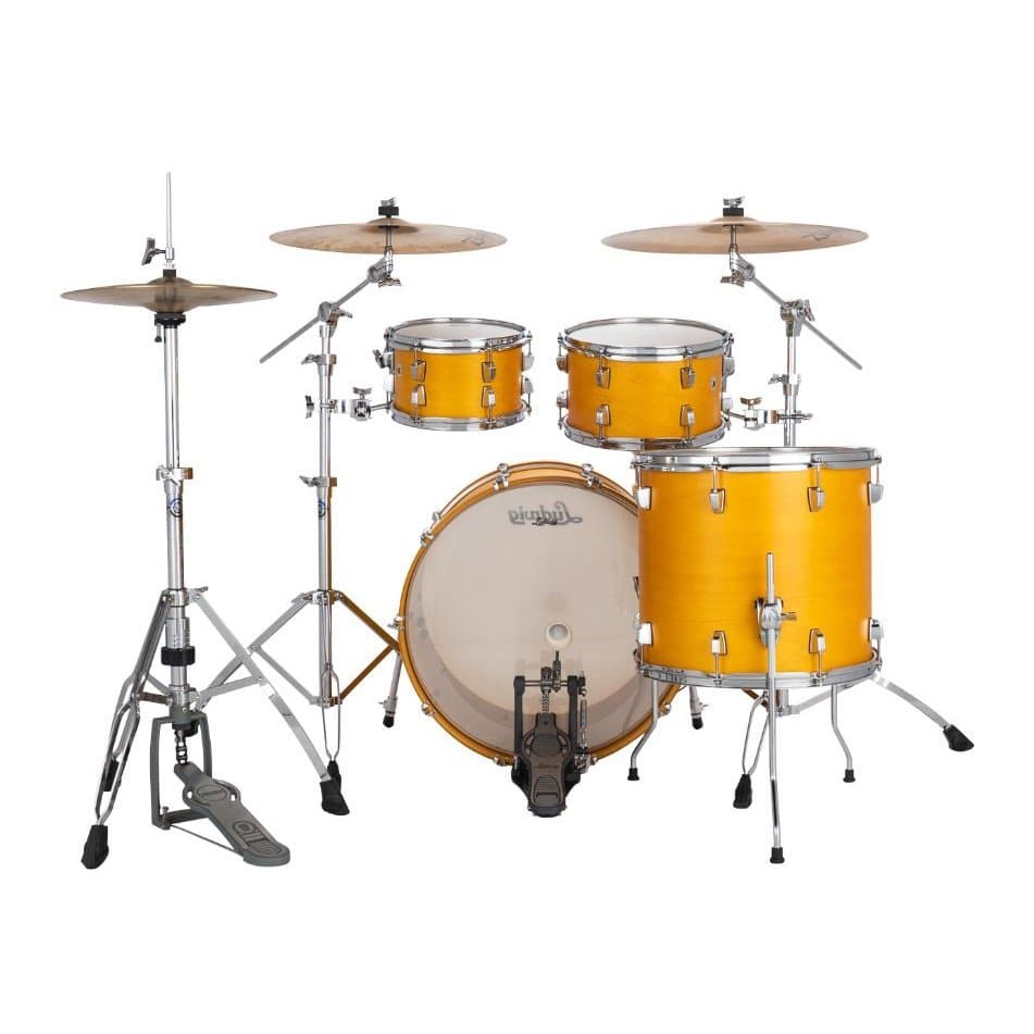 Ludwig Neusonic Rapid MOD2 4pc Drum Set Satin Golden Slumbers