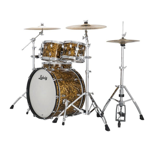 Ludwig Neusonic MOD2 4pc Drum Set Butterscotch Pearl
