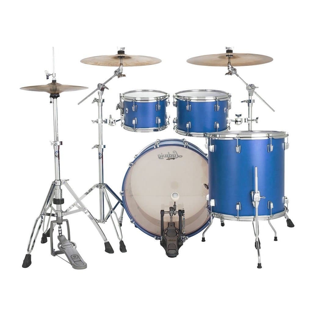 Ludwig Neusonic MOD2 4pc Drum Set Satin Royal Blue