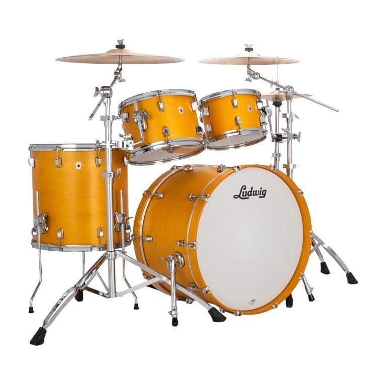 Ludwig Neusonic MOD2 4pc Drum Set Satin Golden Slumbers