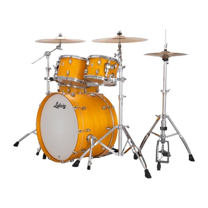 Ludwig Neusonic MOD2 4pc Drum Set Satin Golden Slumbers