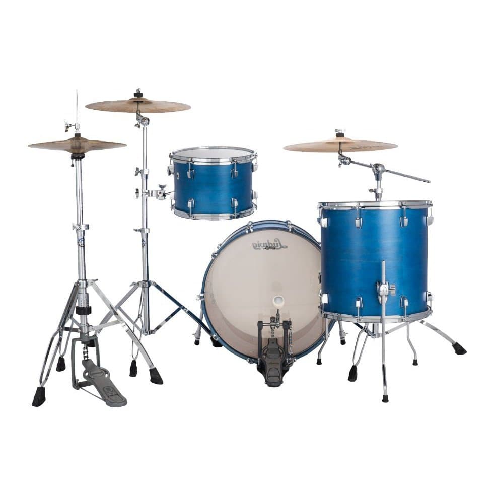 Ludwig Neusonic FAB 3pc Drum Set Satin Royal Blue