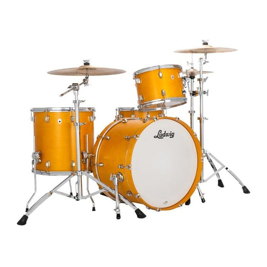 Ludwig Neusonic FAB 3pc Drum Set Satin Golden Slumbers