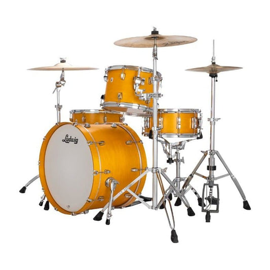 Ludwig Neusonic FAB 3pc Drum Set Satin Golden Slumbers