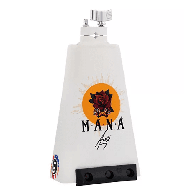 LP Alex Gonzalez Maná Rock Ridge Rider Cowbell Autographed