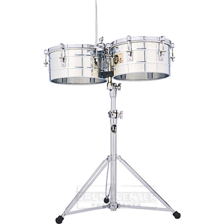 LP Prestige 14 & 15 Timbales - Stainless Steel
