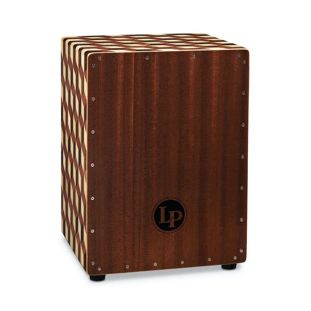 LP 3B Cube String Graphic Art Cajon with Bag