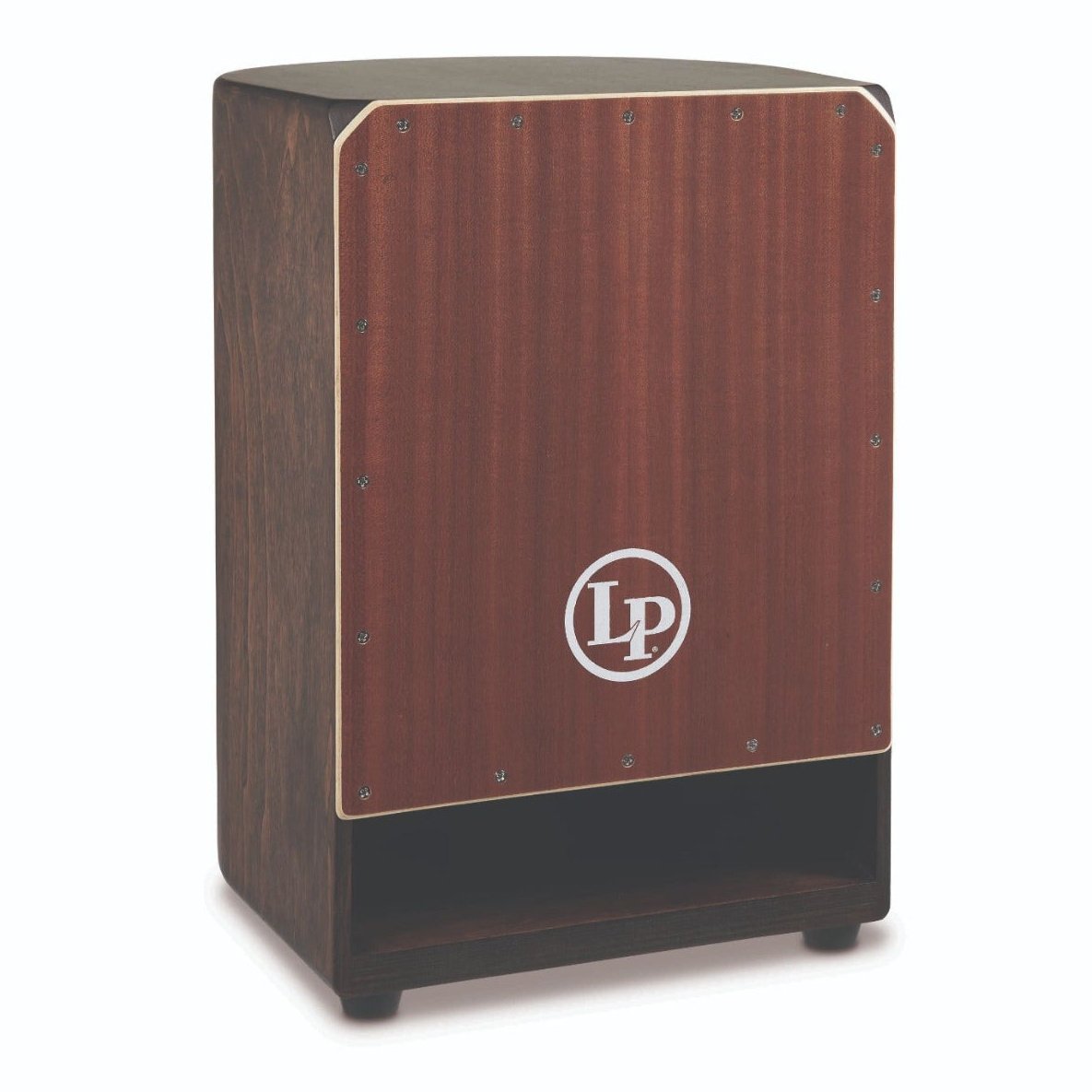 Latin Percussion LP1461M Roundback Sub-Bass Cajon with Mahogany Soundboard