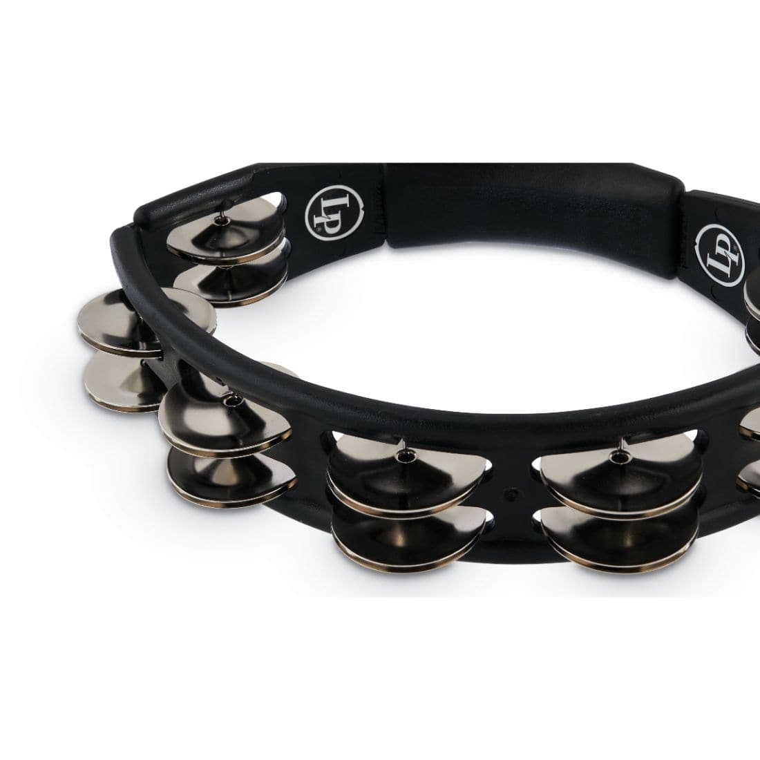 LP Cyclops Jingle Tambourine - Steel/Black/Hand Held