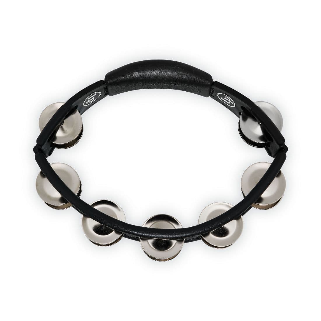 LP Cyclops Jingle Tambourine - Steel/Black/Hand Held