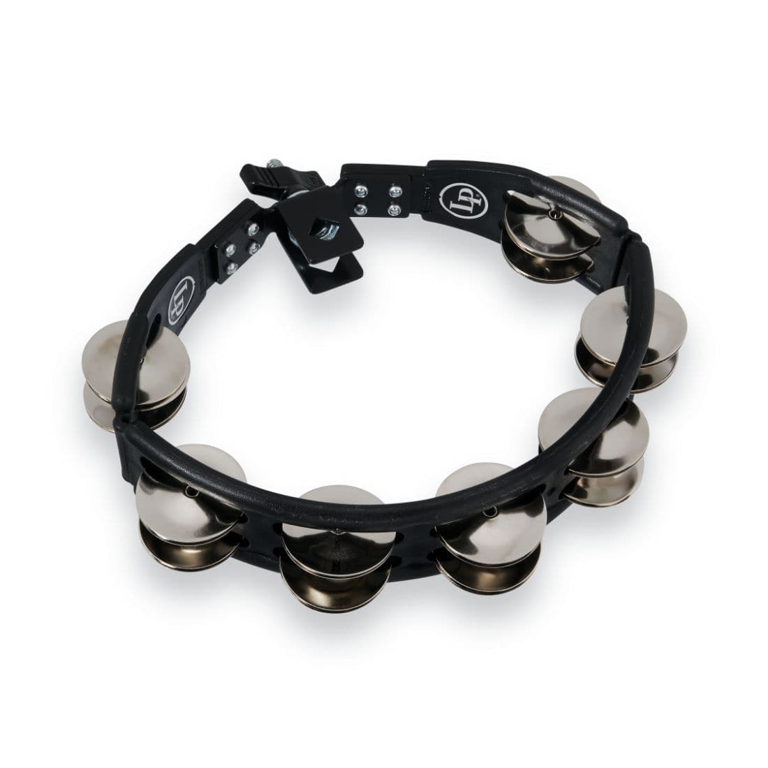 LP Cyclops Jingle Tambourine - Steel/ Black/Mountable