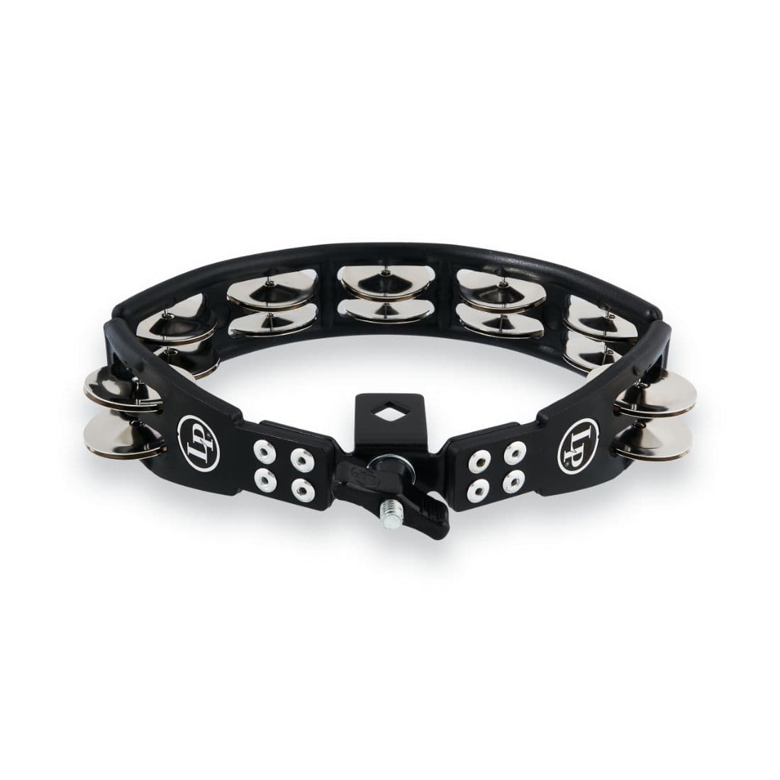 LP Cyclops Jingle Tambourine - Steel/ Black/Mountable