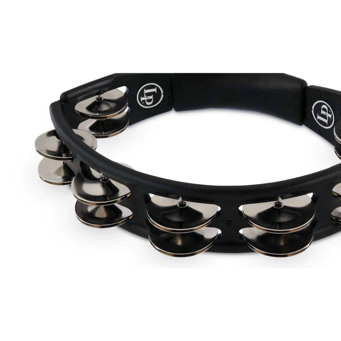 LP Cyclops Jingle Tambourine - Steel/ Black/Mountable