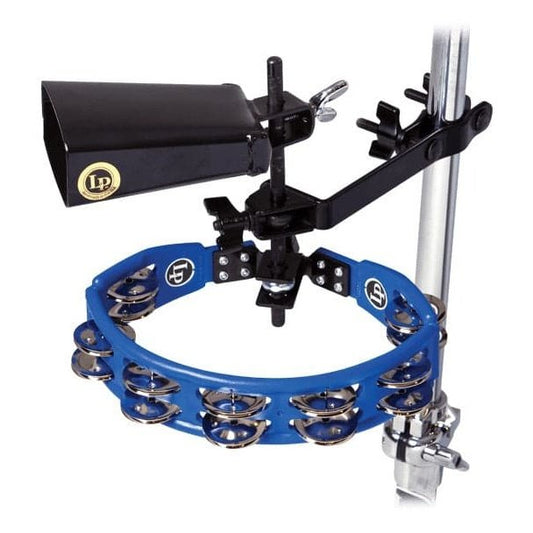 Latin Percussion LP160NY-K Cyclops Tambourine with City Cowbell and Mount Pack