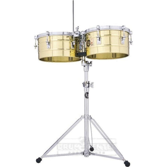 LP Tito Puente 13&14" Timbales, Solid Brass