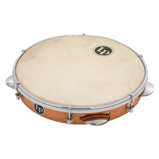 LP Brazilian 10 Wood Pandeiro with Natural Head