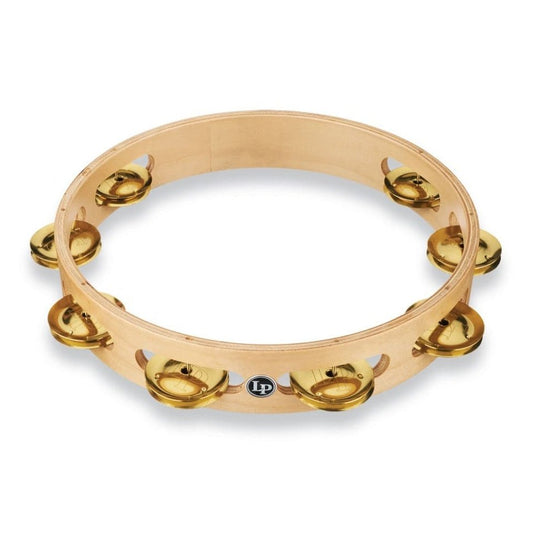 LP Pro 10 Inch Single Row Tamb Brass
