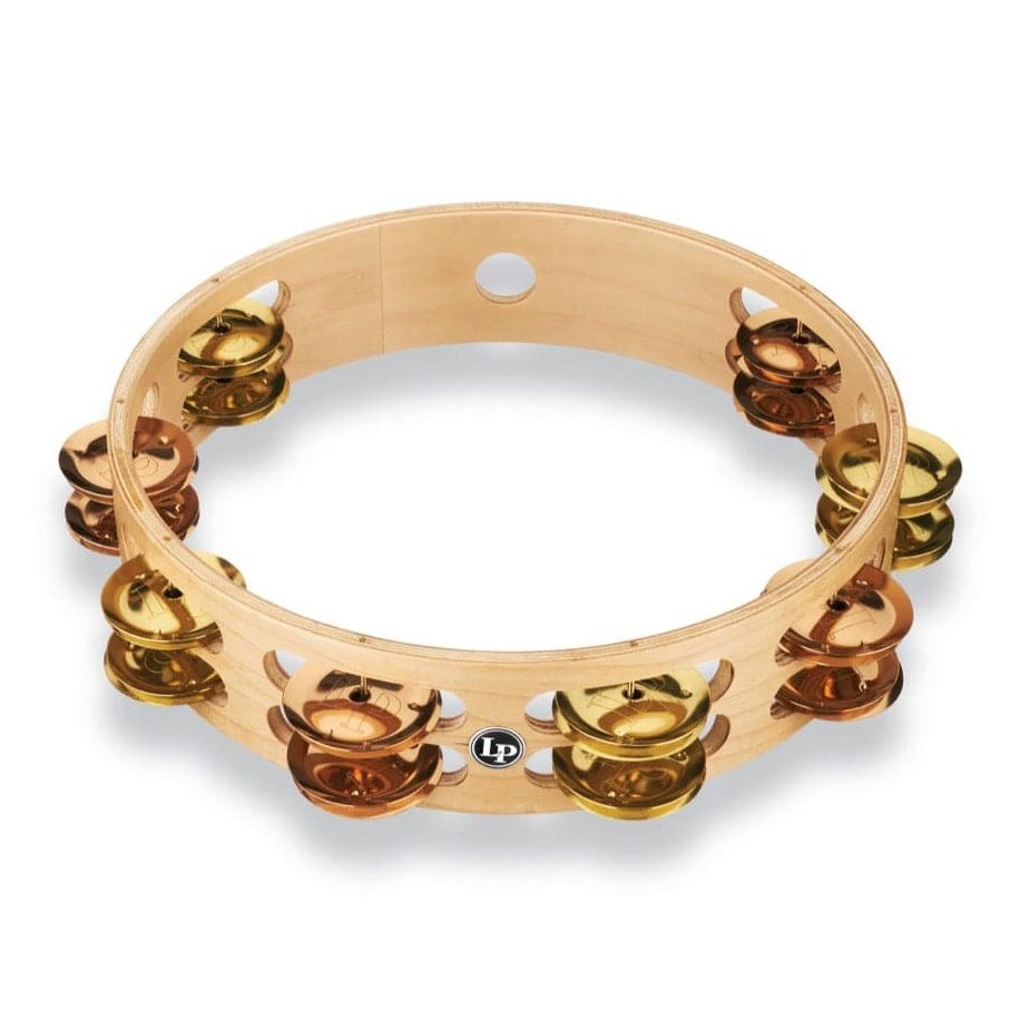 LP Pro 10 Inch Double Row Tamb Brass/Bronze