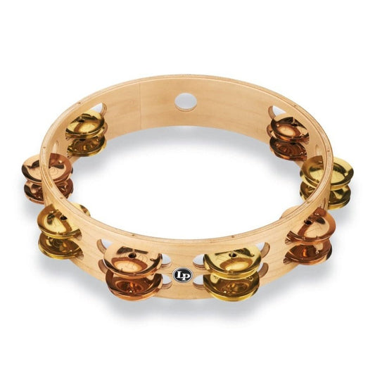 LP Pro 10 Inch Double Row Tamb Brass/Bronze
