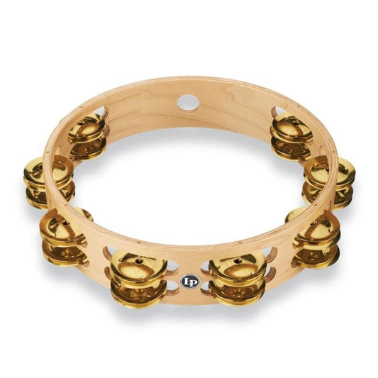 LP Pro 10 Inch Double Row Tamb Brass
