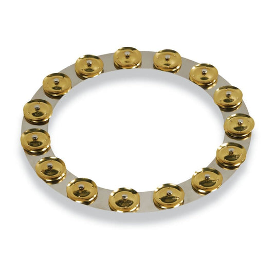 LP Latin Percussion LP3814SBS 14-inch Tambo-ring - Stainless Steel With Brass Jingles