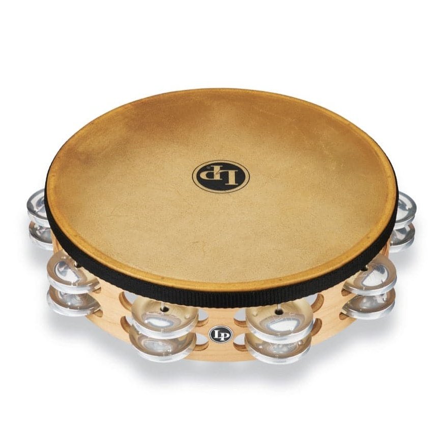 LP Pro 10 Inch Double Row Tamb Alum W/head