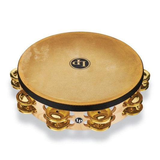 LP Pro 10 Inch Double Row Tamb Brass W/head