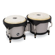 Latin Percussion LP601D-SG-K Discovery Series 6-1/4-inch and 7 1/4-inch Bongo with FREE Carrying Bag - Slate Grey
