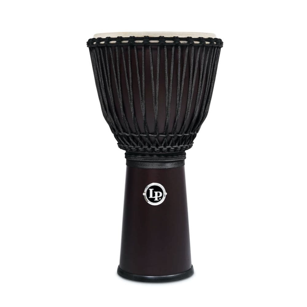 LP 12.5 Rope Tuned Djembe Dark Wood