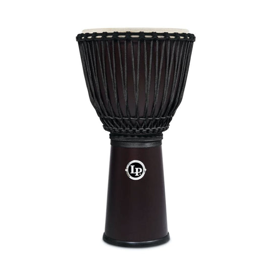 LP 12.5 Rope Tuned Djembe Dark Wood
